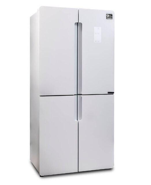 SBS NO FROST 4 PTAS INFINITON AMCB485GW  CRISTAL BLANCO