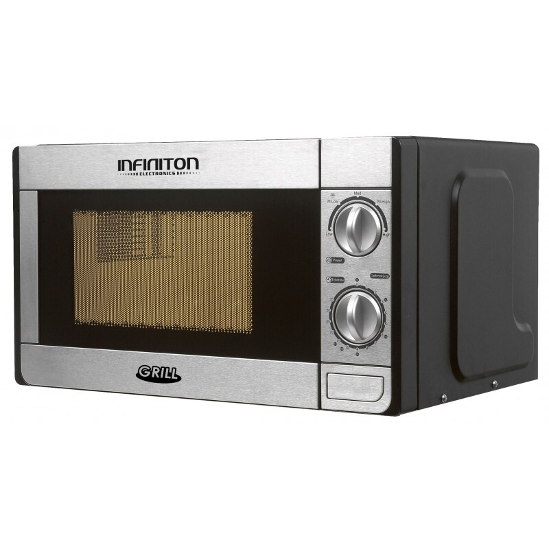 MICROONDAS INFINITON MW1115 20 L. INOX C/GRILL