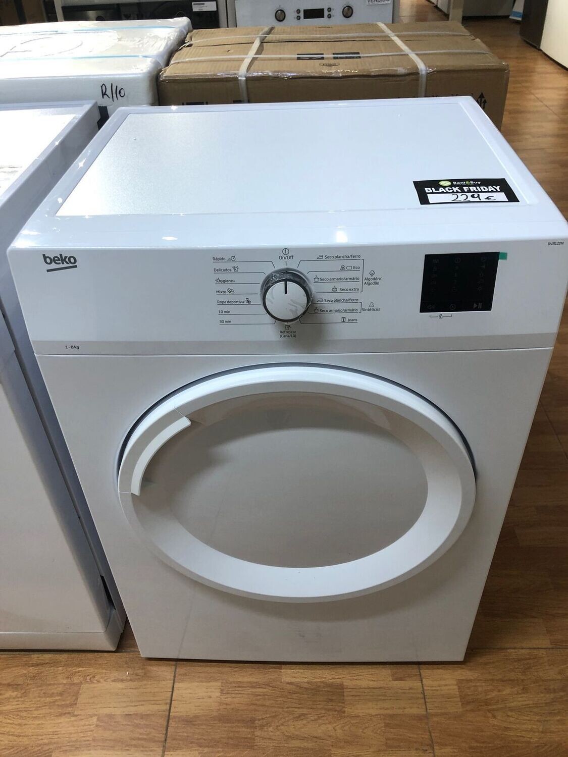 SECADORA BEKO DV8120N 8KG