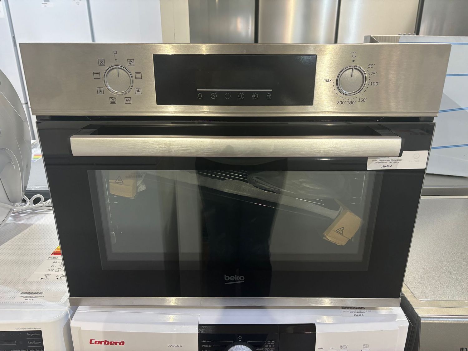 HORNO COMPACTO BEKO BBCM12300X 48L