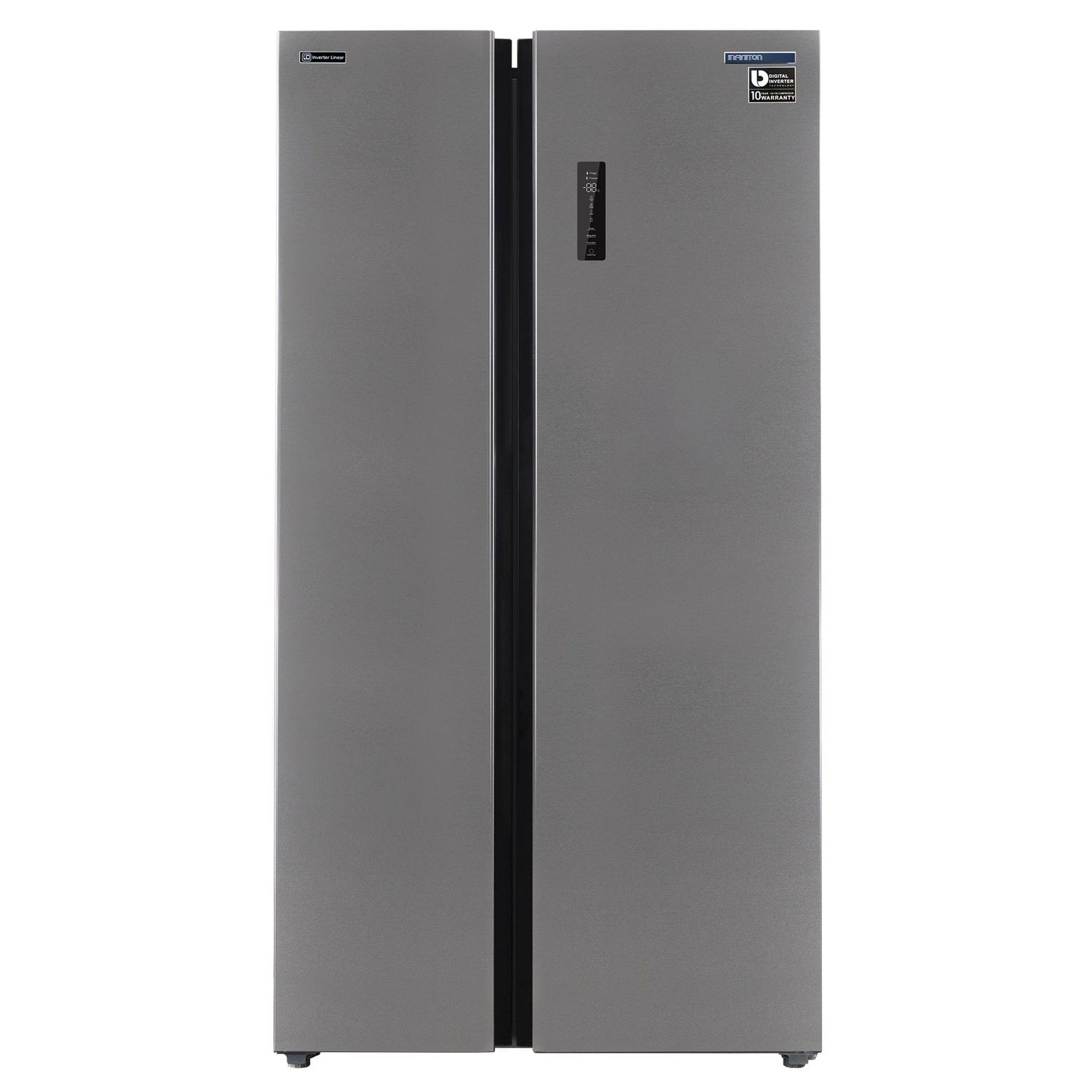 FRIGORIFICO AMERICANO INFINITON SBS506A77XEM E INVERTER INOX