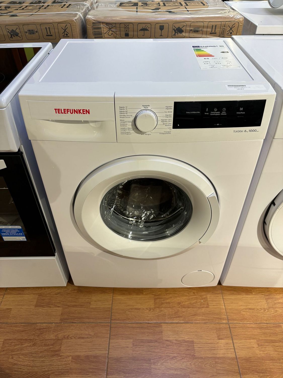 LAVADORA TELEFUNKEN TLK006 6KG