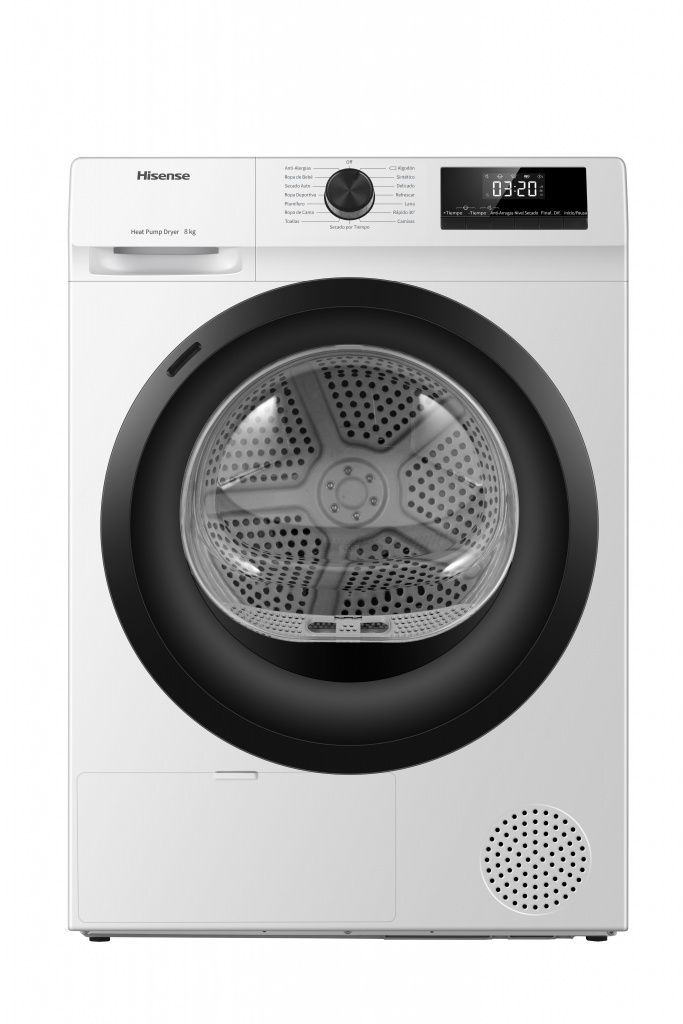 SECADORA HISENSE DHQE800BW 8KG A++
