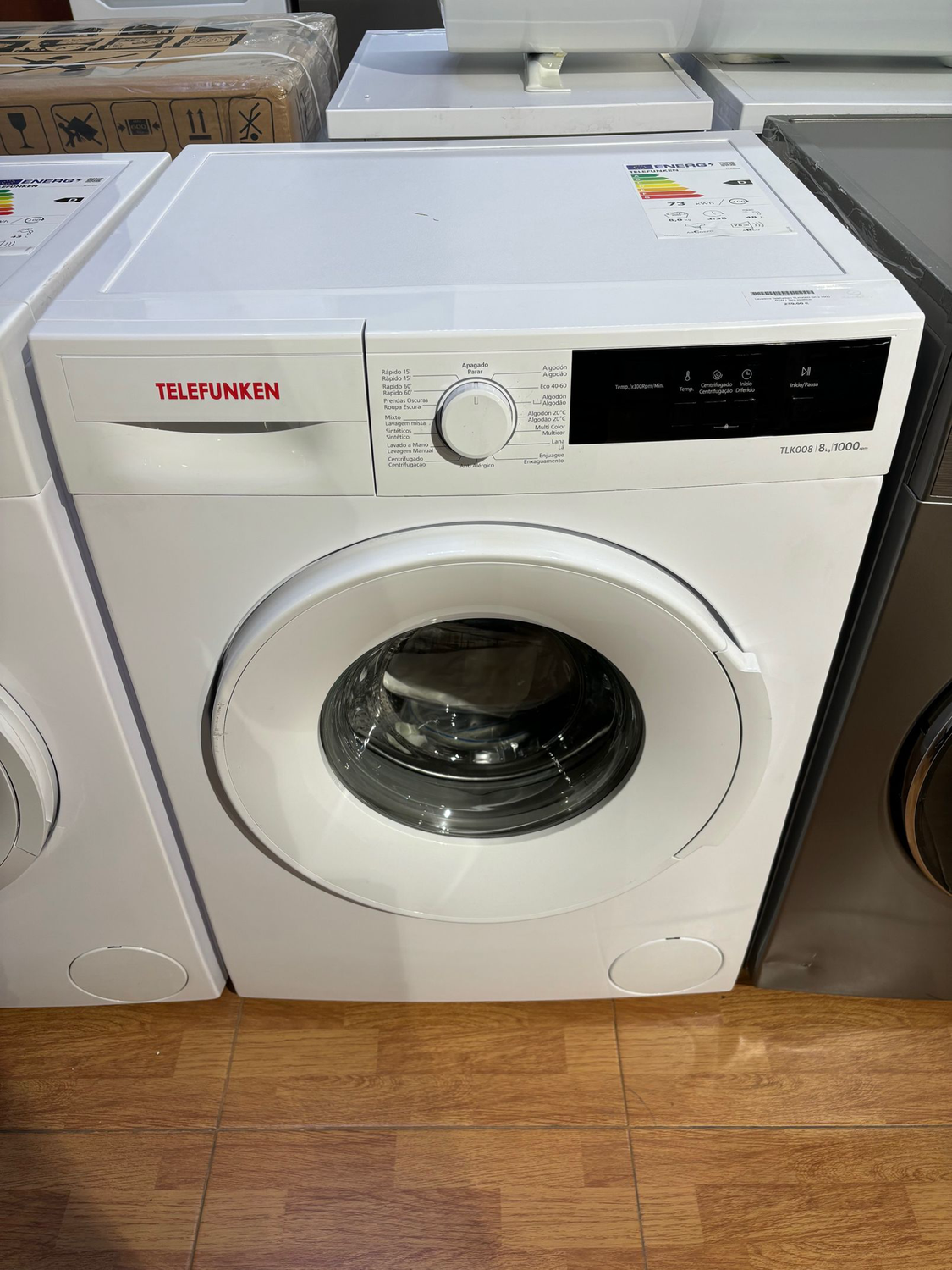 LAVADORA TELEFUNKEN TLK008 8KG
