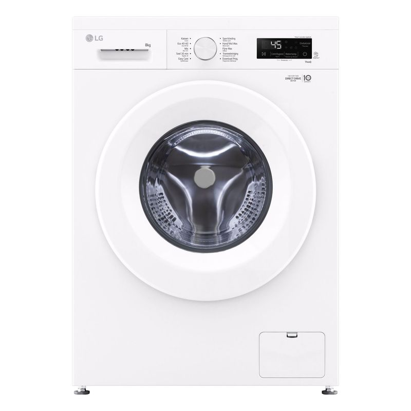 LAVADORA LG F4X1008NWH 8KG A