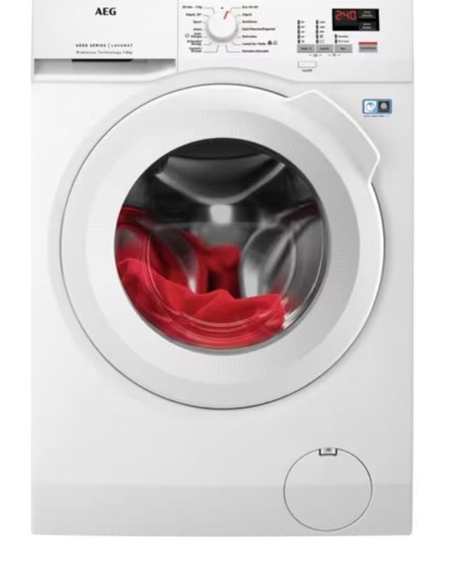 Lavadora AEG L6FBK841P 8KG