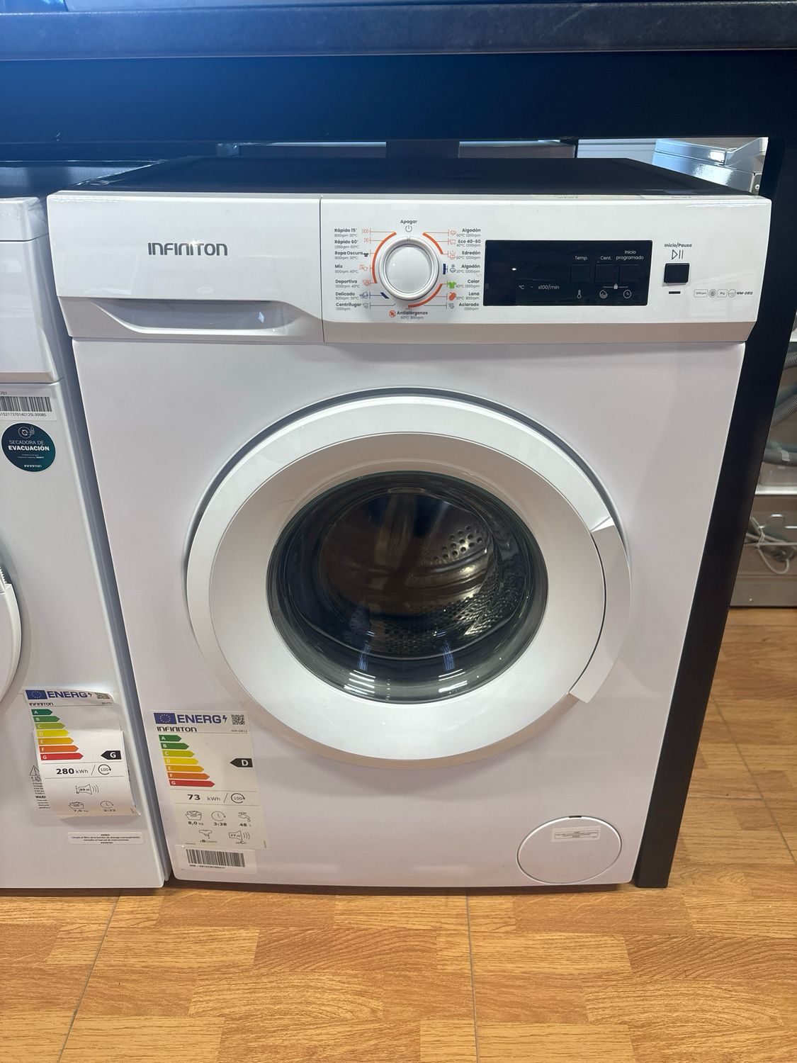 LAVADORA INFINITON WMD812 D 8KG