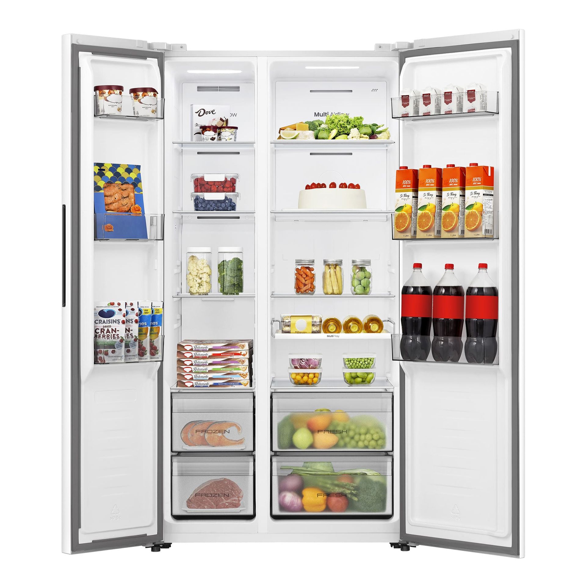 FRIGORIFICO AMERICANO HISENSE RS3P538NEWE