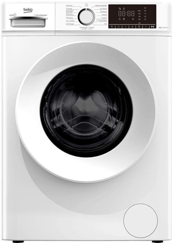 LAVADORA BEKO B1XW862WSPT A 8 KG LAVADORA BEKO B1XW862WSPT A 8 KG