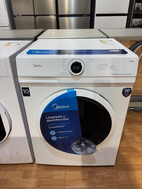 LAVADORA MIDEA MF100W100BAWES 10KG