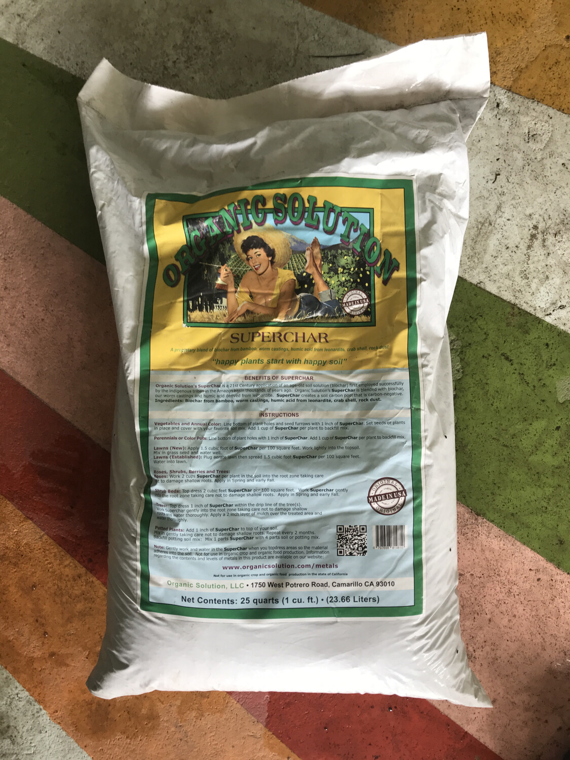 Superchar Biochar 25 Qt