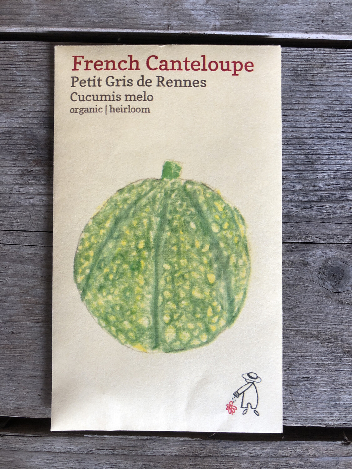 Petit Gris de Rennes Melon Seeds