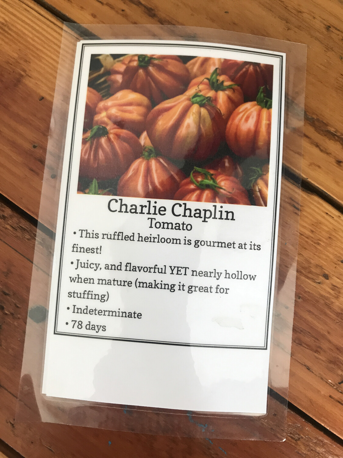 Charlie Chaplin Tomato