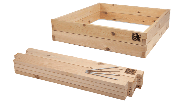 4&#39; x 4&#39; x 11&#39;&#39; Minifarmbox