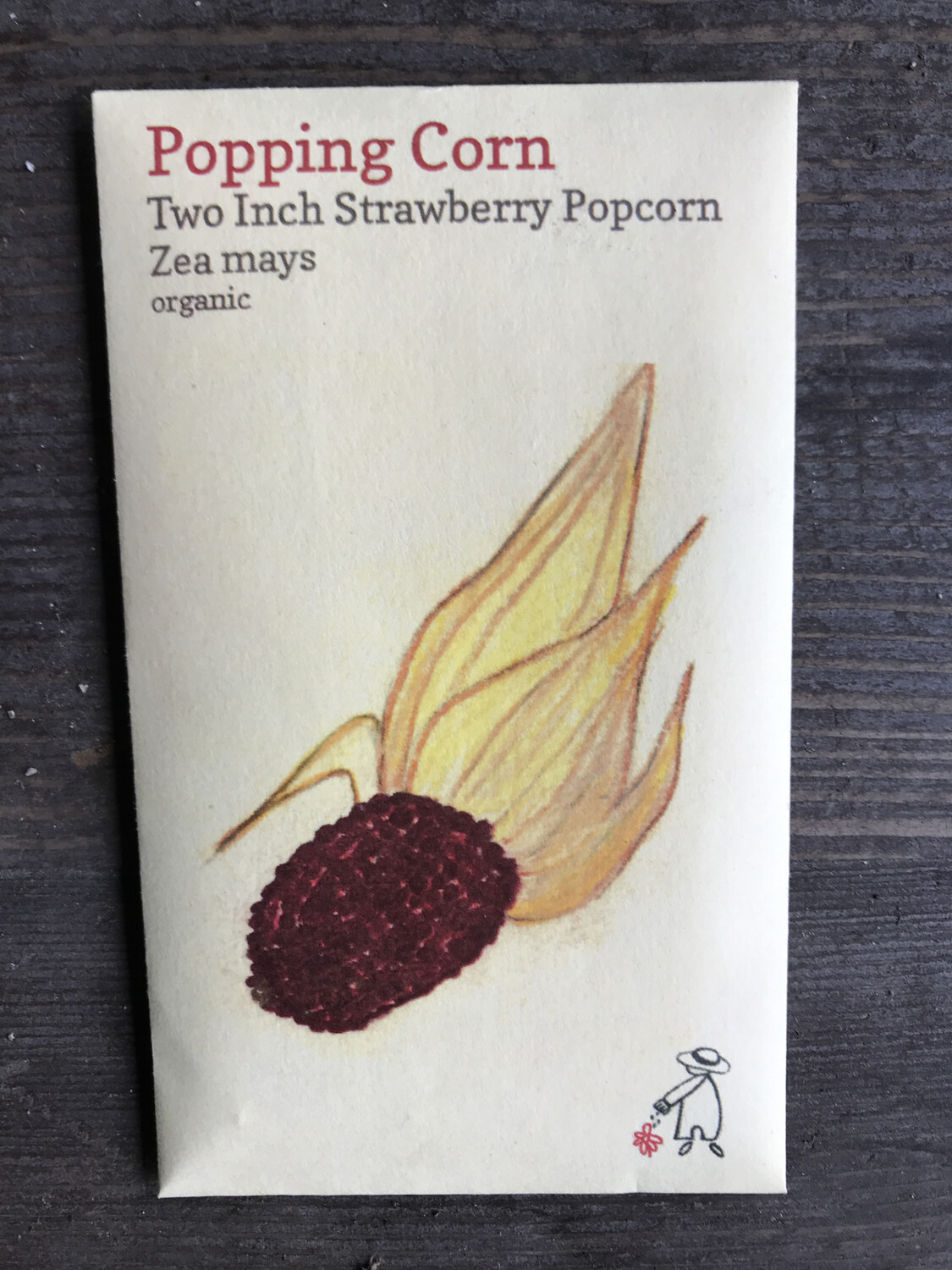 2 Inch Strawberry Popcorn Corn Seeds
