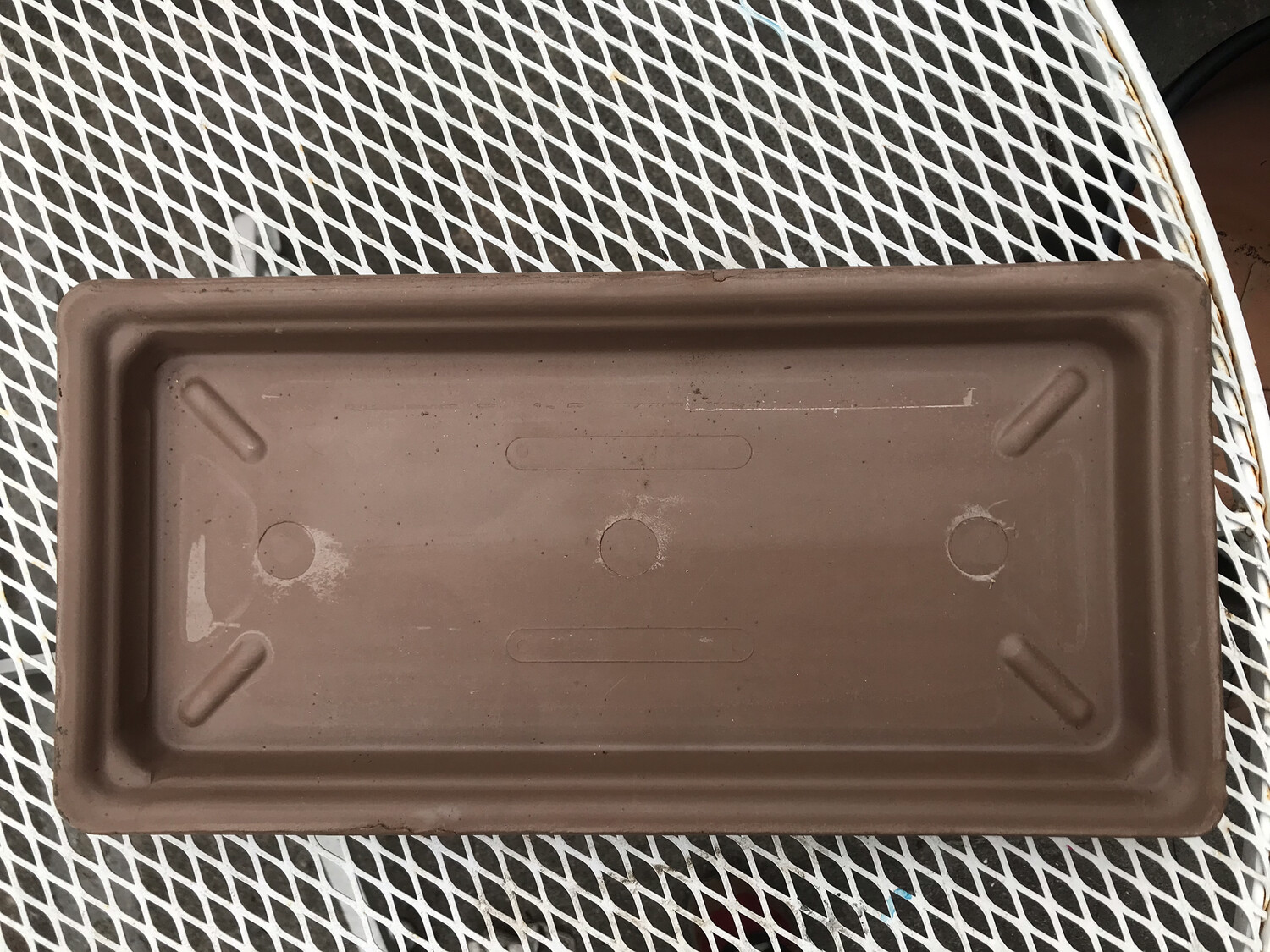 Rectangular Saucer - Graphite - 12.2&#39;&#39;/31cm