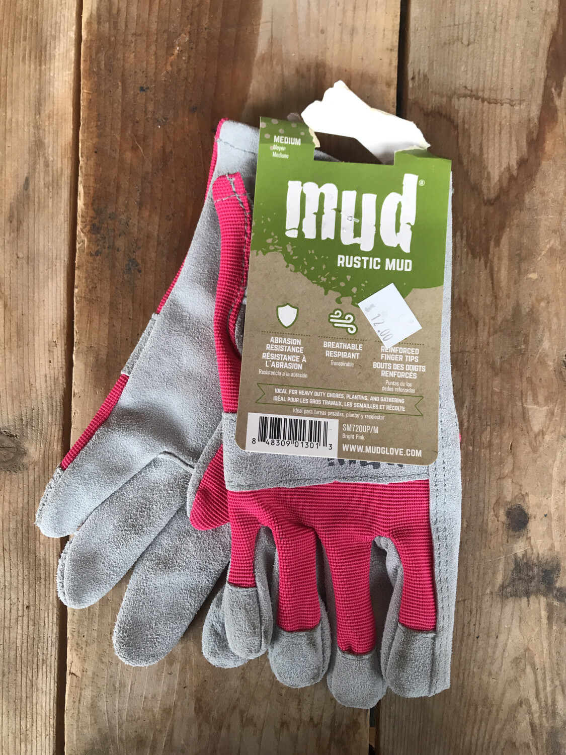 Mud Gloves - Rustic Women&#39;s Leather Plam
