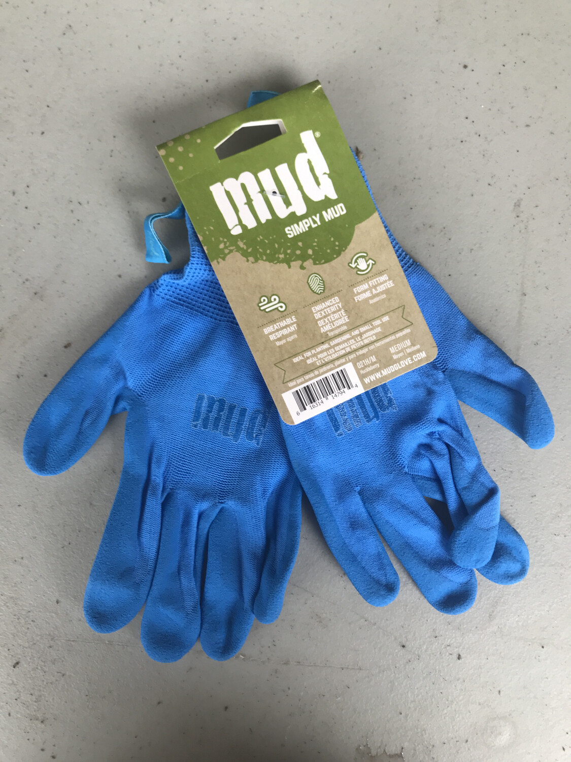 Simply Mud Gloves in Huckleberry