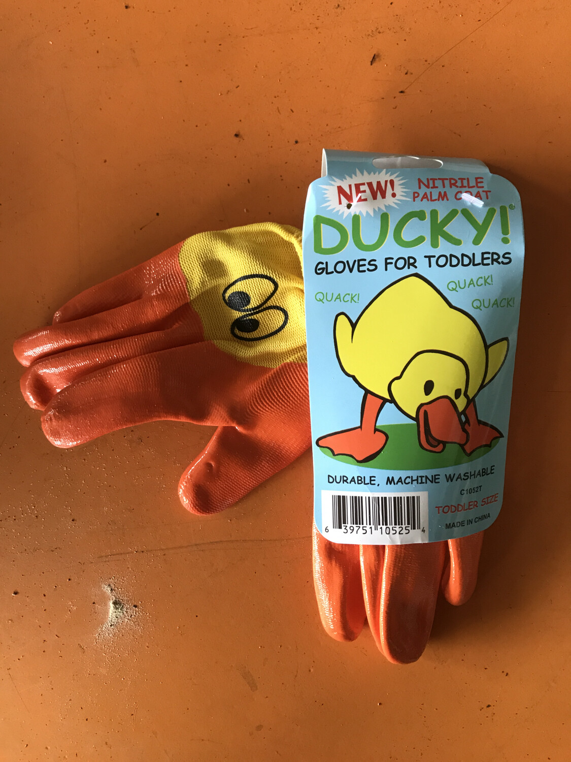 Ducky Toddler Gloves