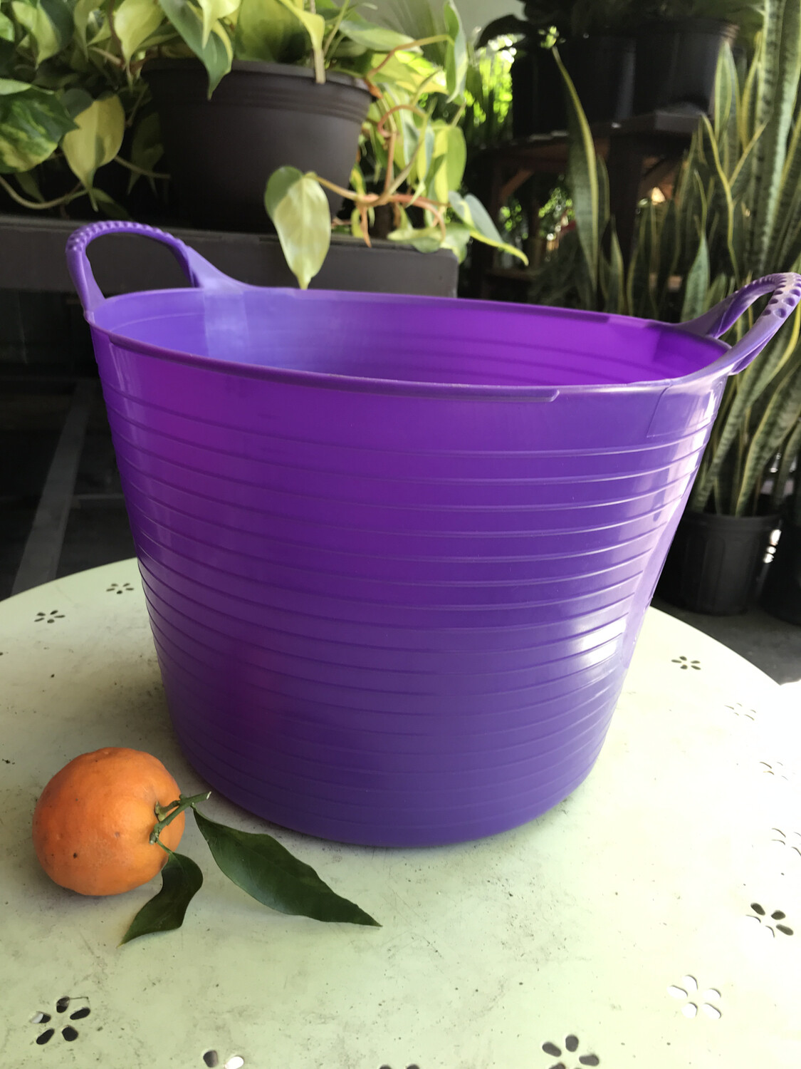 Small Tub Trug  (3.7 gal) - Purple