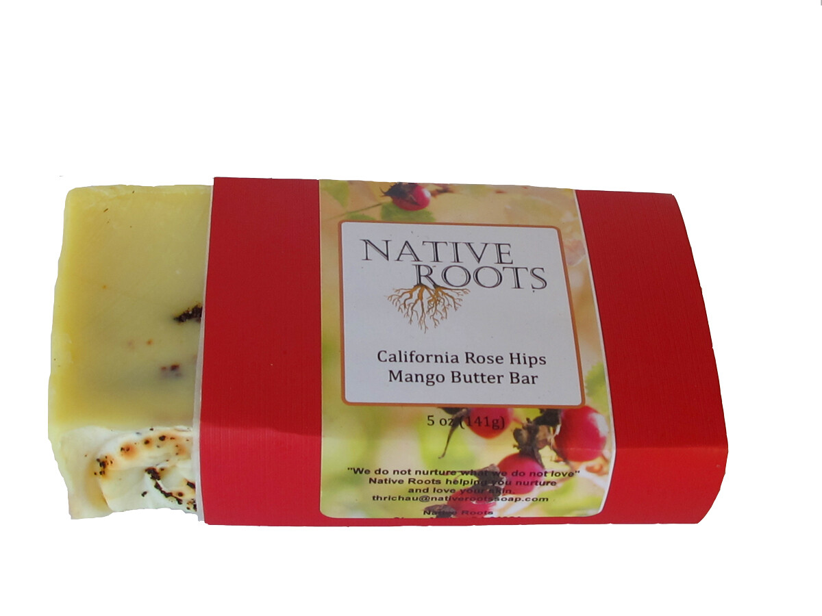 California Rose Hips Mango Butter Bar