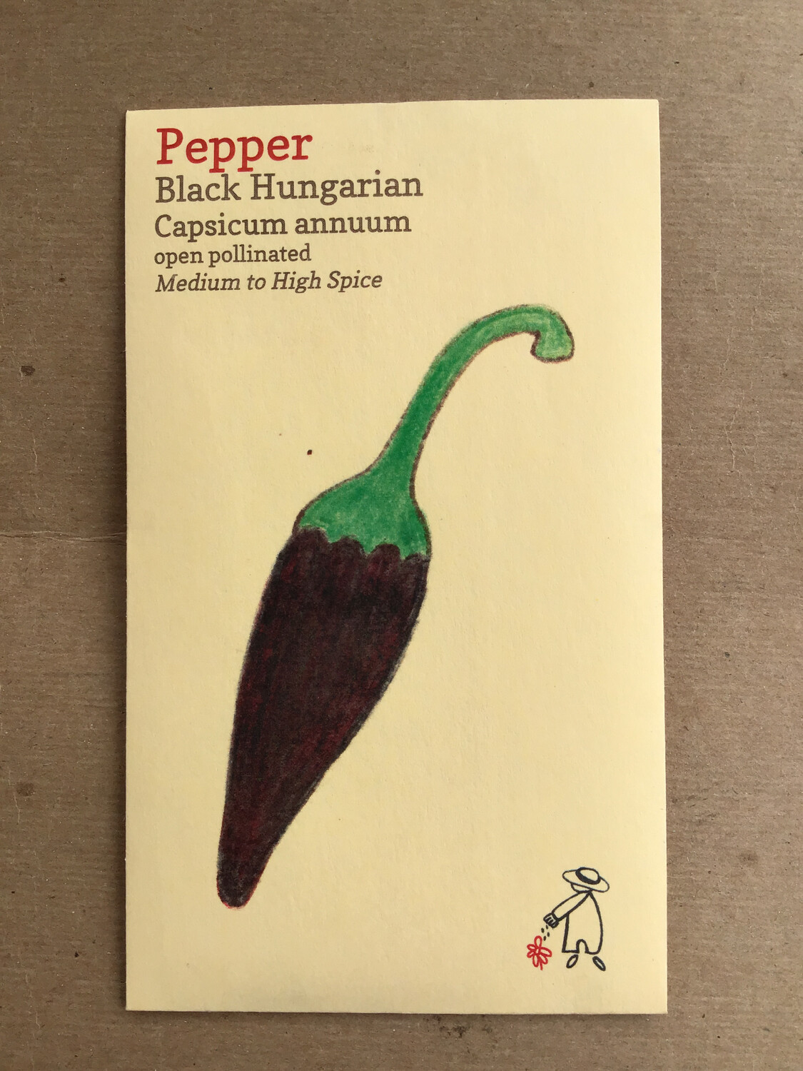 Black Hungarian Pepper Seeds