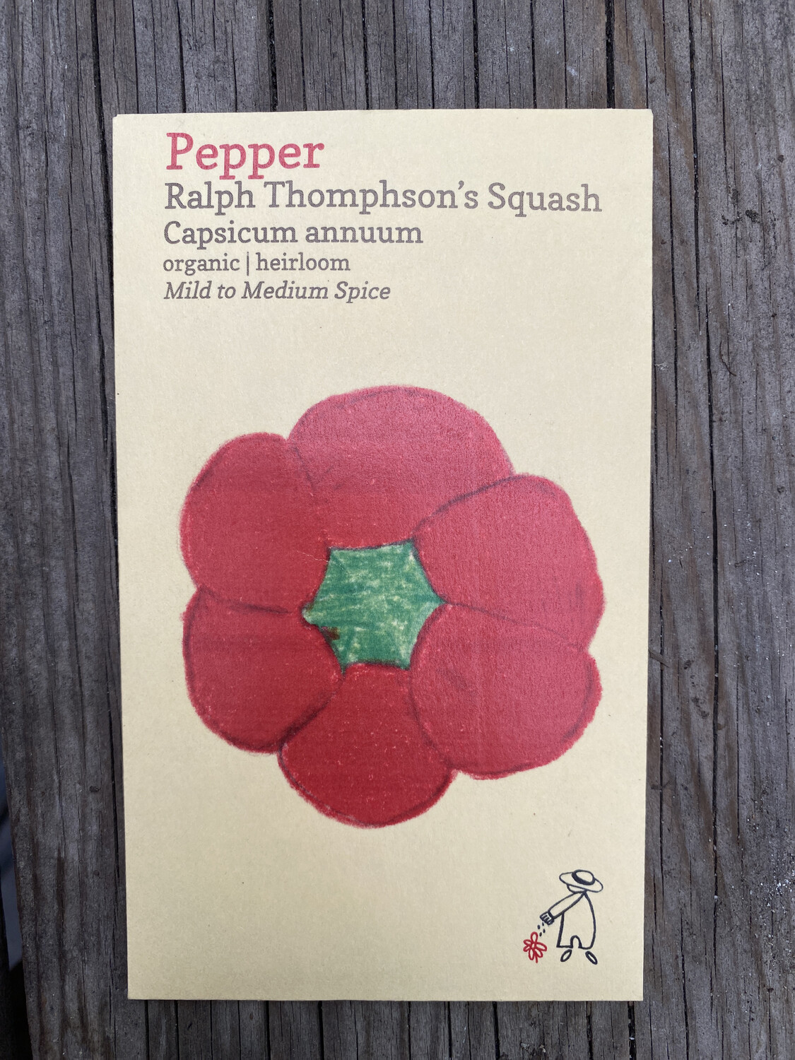 Ralph Thomphson&#39;s Squash Pepper Seeds