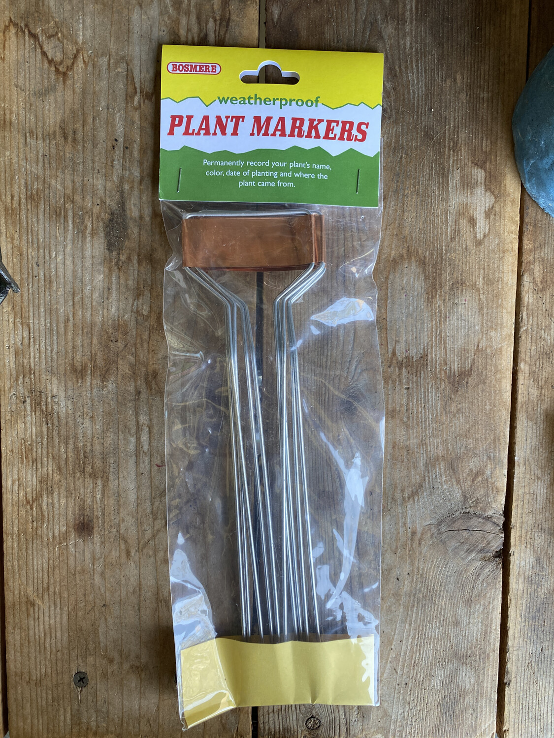 10&#39;&#39; Copper Plant Markers (5 pack)