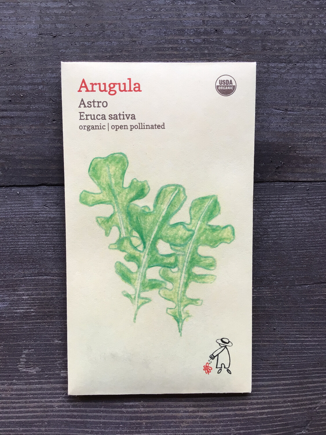 Broad Leaf Arugula Seeds (Astro)