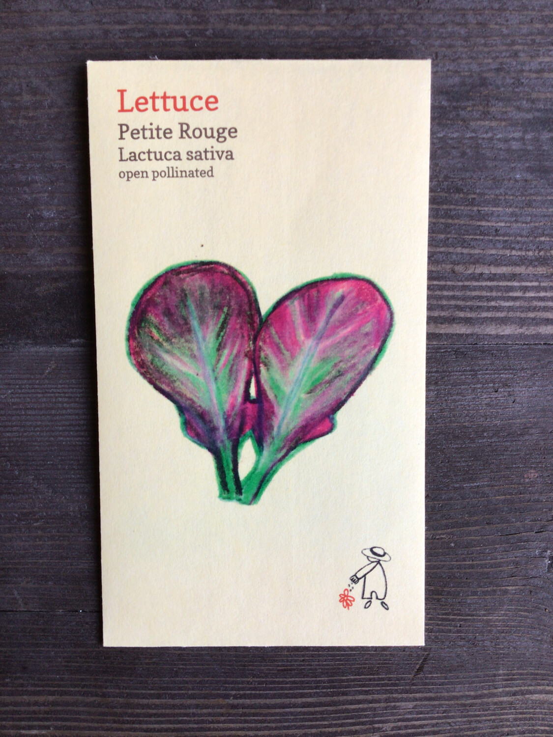 Petit Rouge Lettuce Seeds