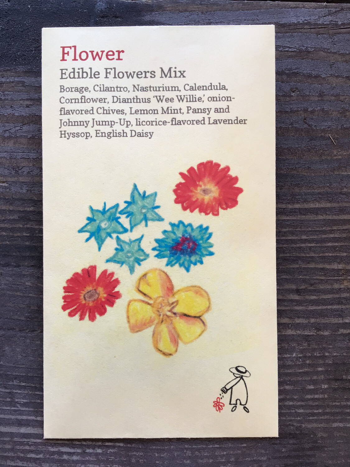 Edible Flowers Mix Seeds