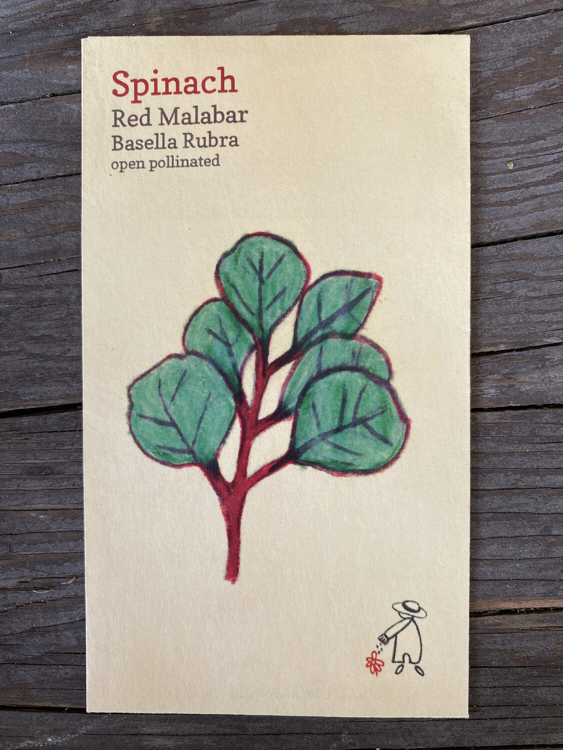 Red Malabar Spinach Seeds