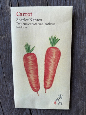 Scarlet Nantes Carrot Seeds