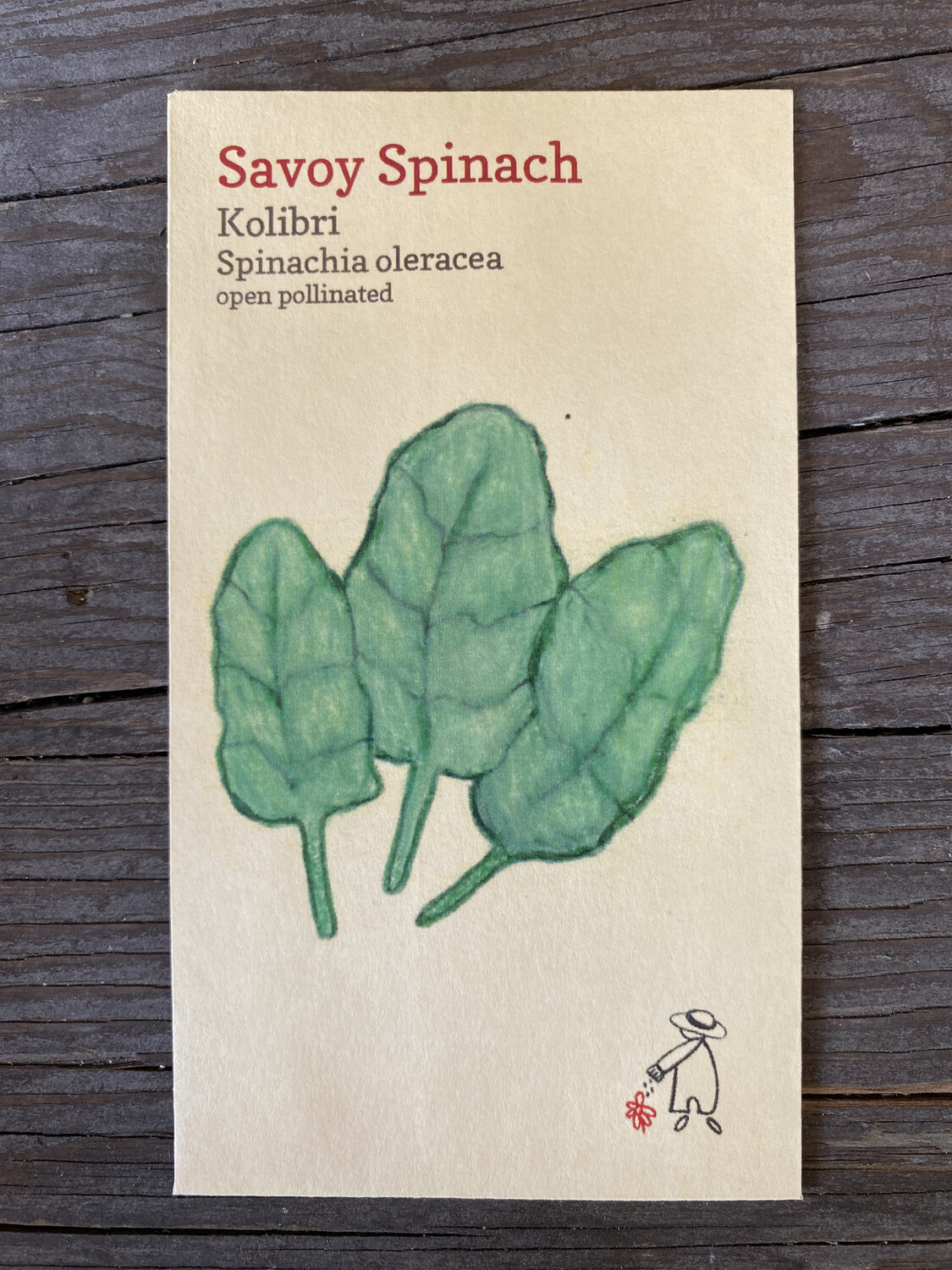Kolibri Savoyed Spinach Seeds