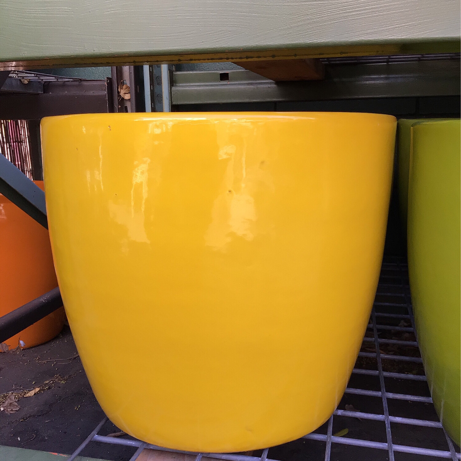 Liberty Bell - Glazed - 18&quot; SUNFLOWER YELLOW