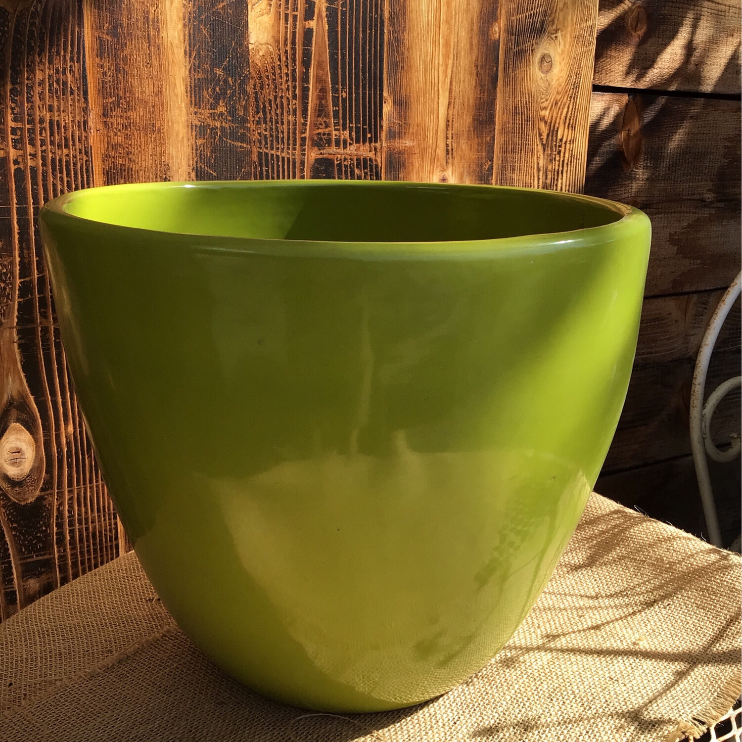 Liberty Bell - Glazed - 12 in APPLE GREEN