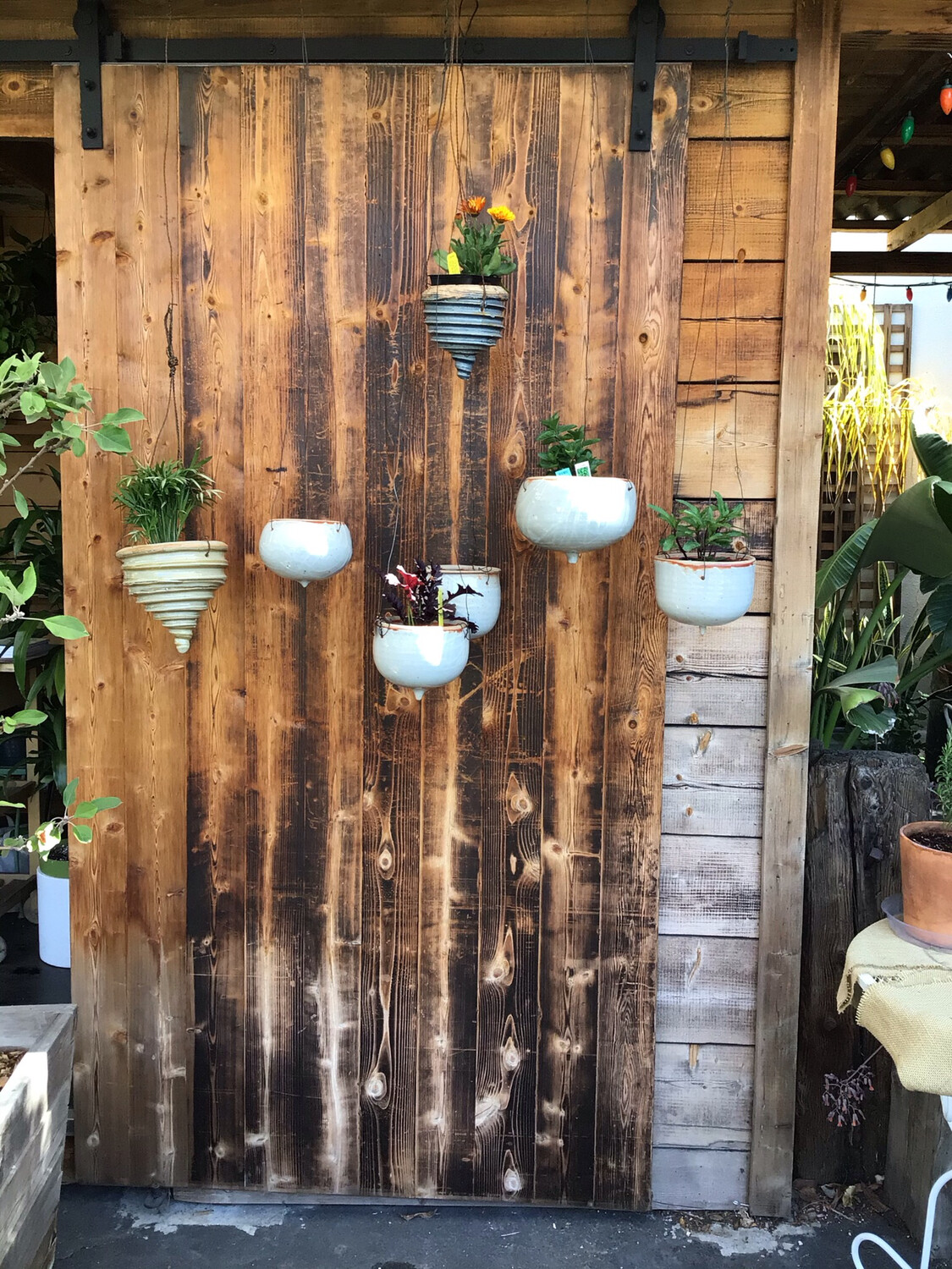 LA Clay Co - small hanging planter