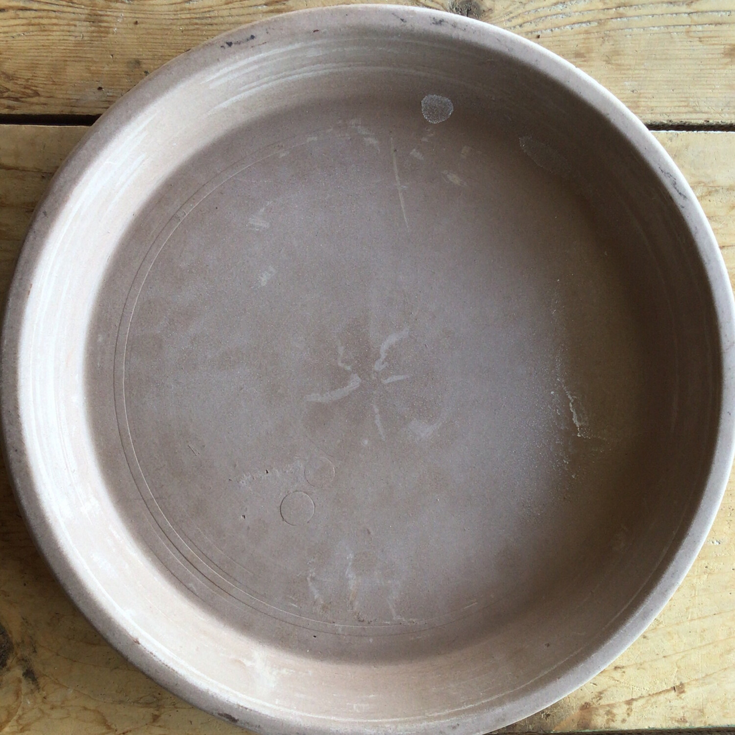 Saucer - Graphite Clay - 12.2&quot;/31cm