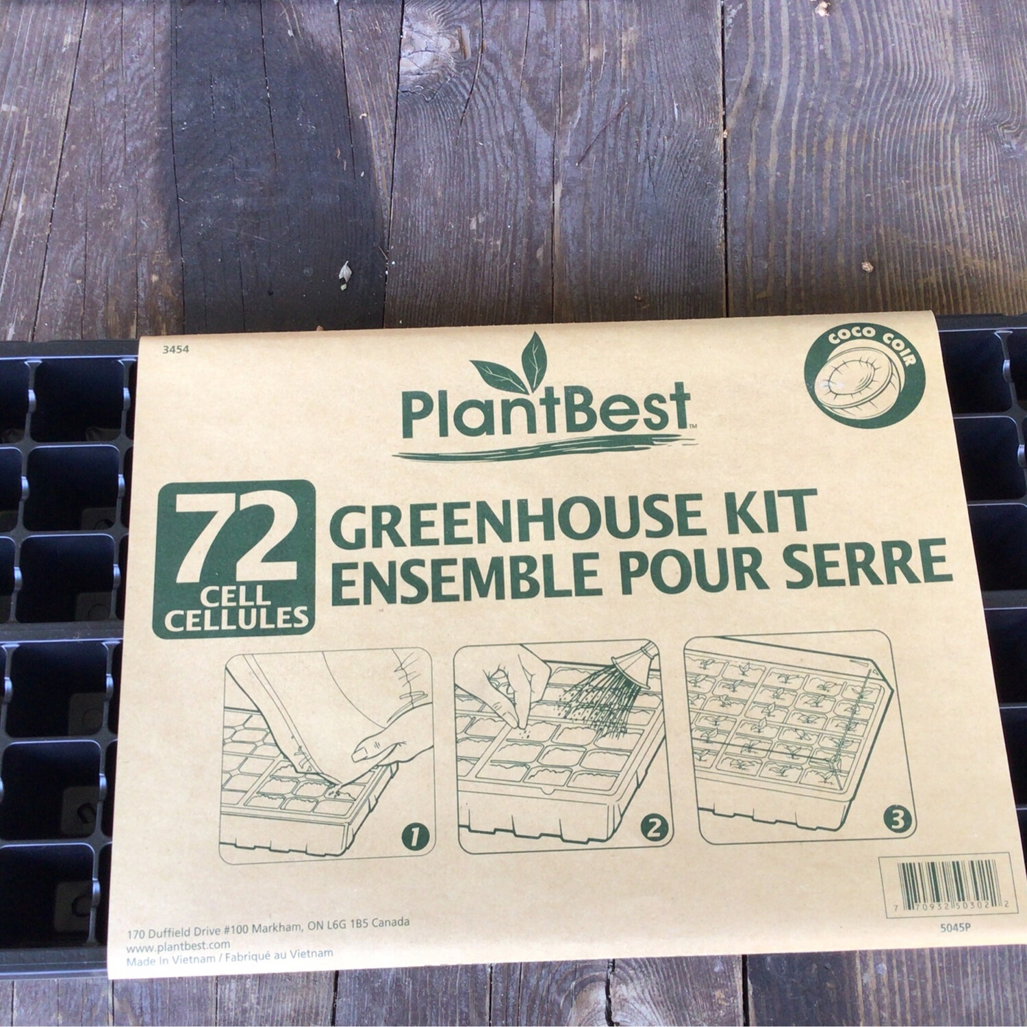 PlantBest - Greenhouse Kit w/ 72 Cells