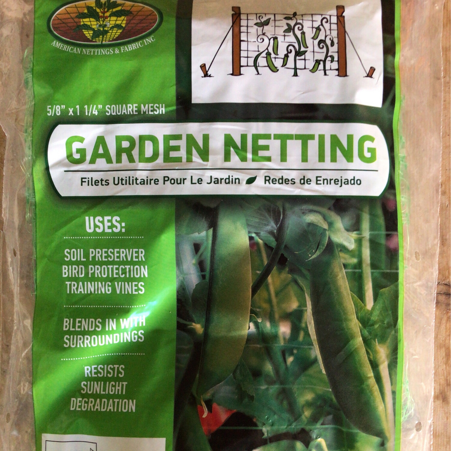 Garden Netting  6&#39; x 20&#39;