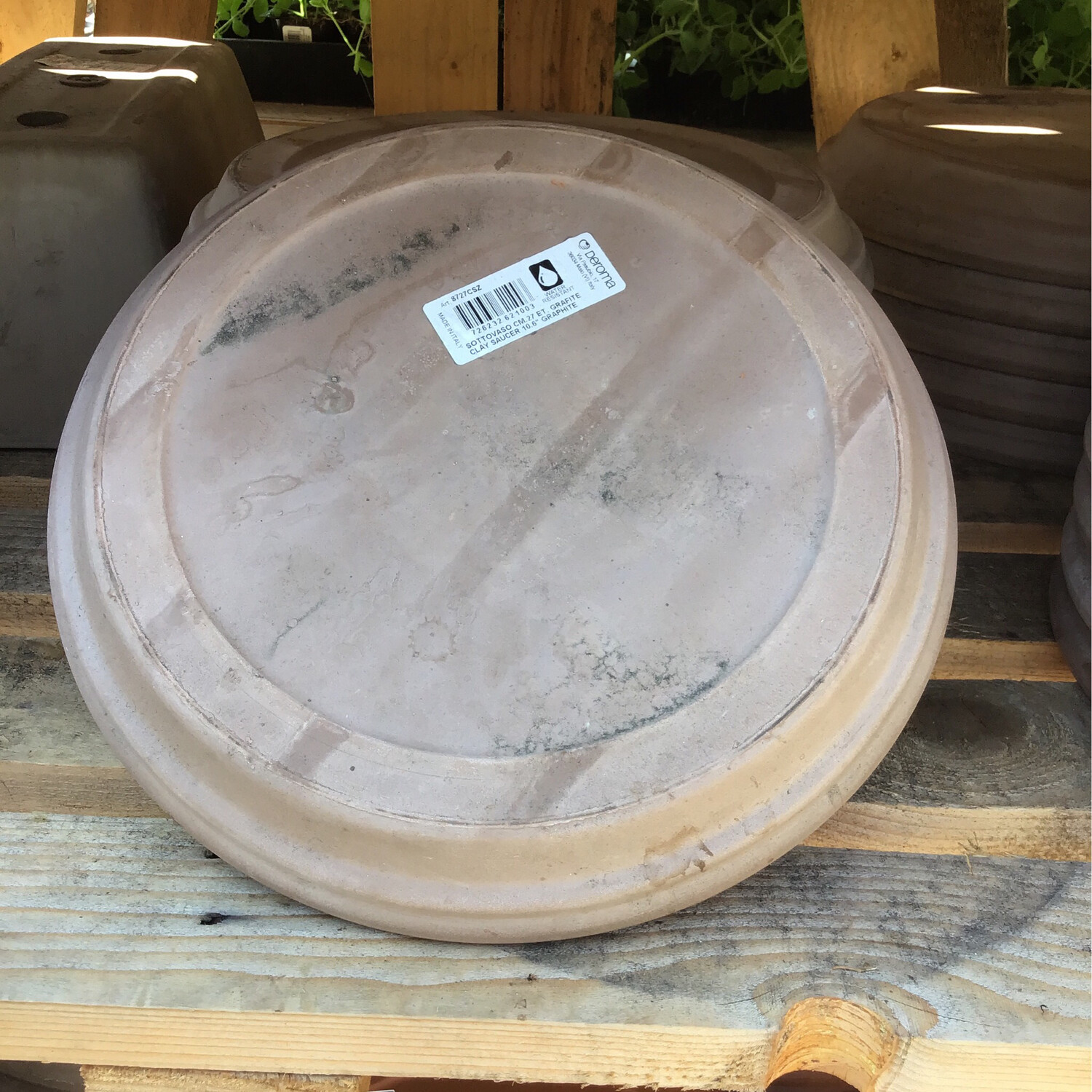 Saucer 10.6&quot; Moka