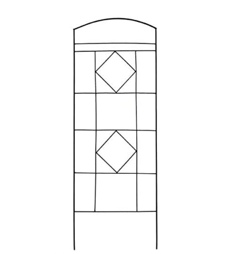 American Gardenworks arch trellis in black