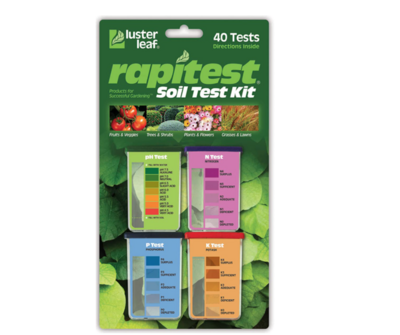 Rapitest pH &amp; NPK Soil Test Kit - 40 tests