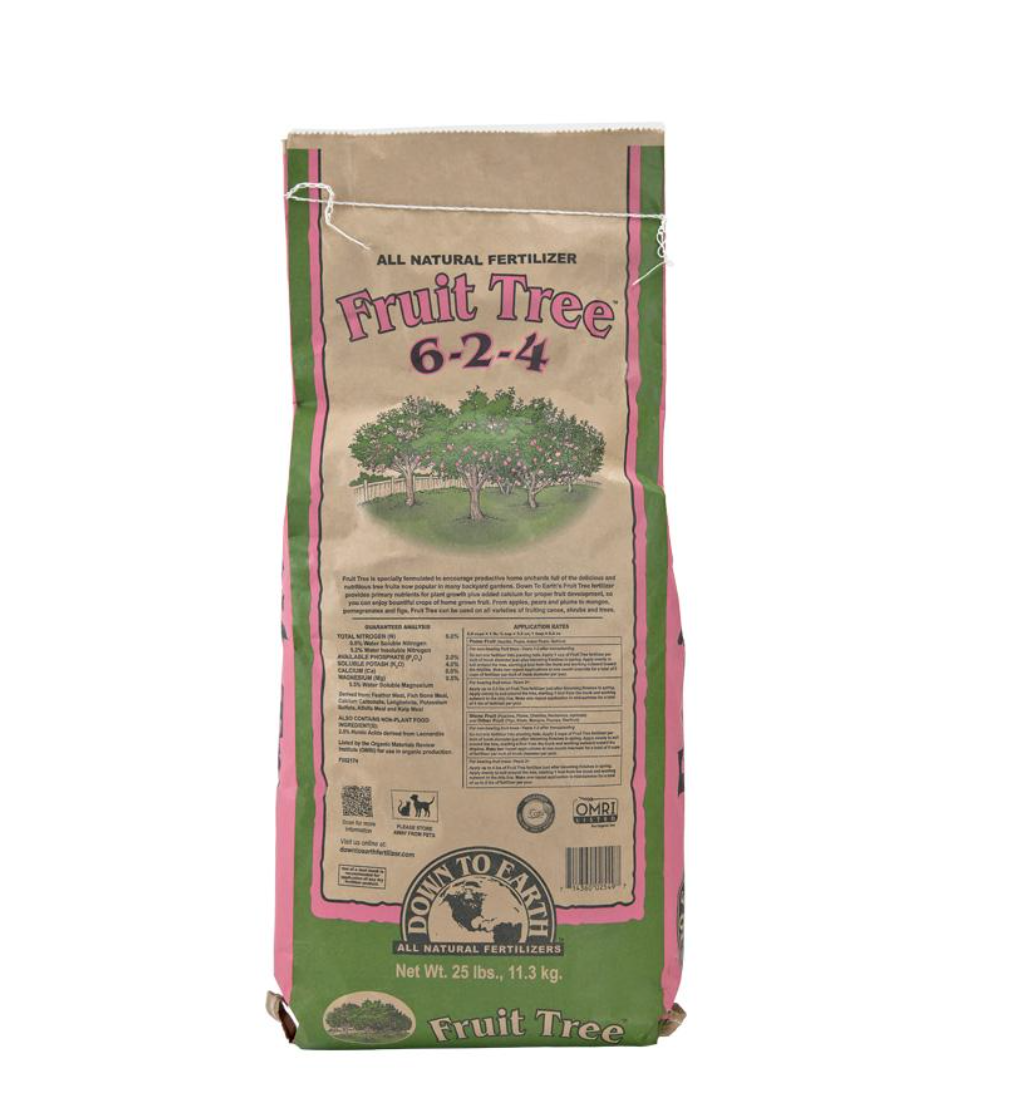 DTE Fruit Tree Fertilizer - 25 lbs