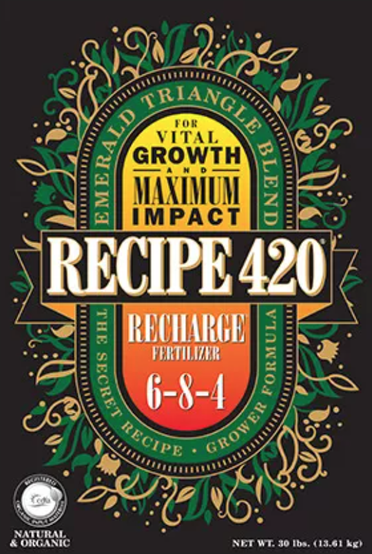 Recipe 420 All Purpose Fertilizer - 4 lb bag