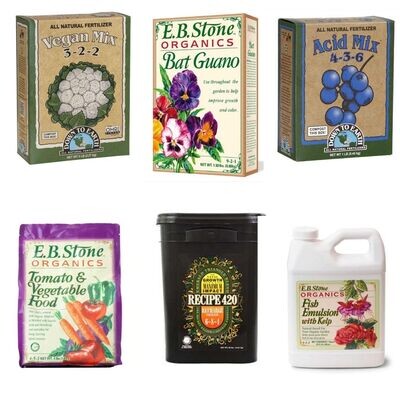 ORGANIC FERTILIZER &amp; OTHER AMENDMENTS