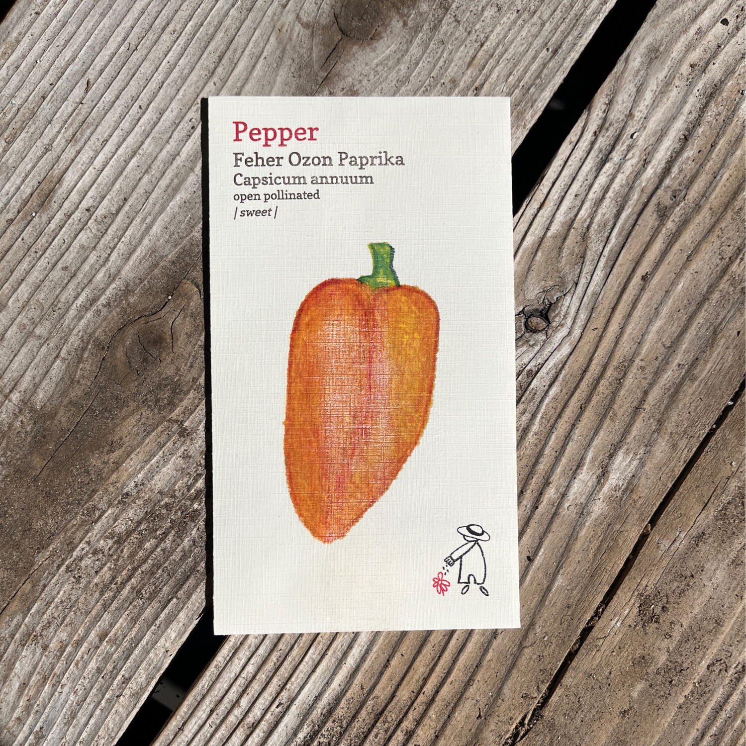 Feher Ozon Paprika Pepper Seeds