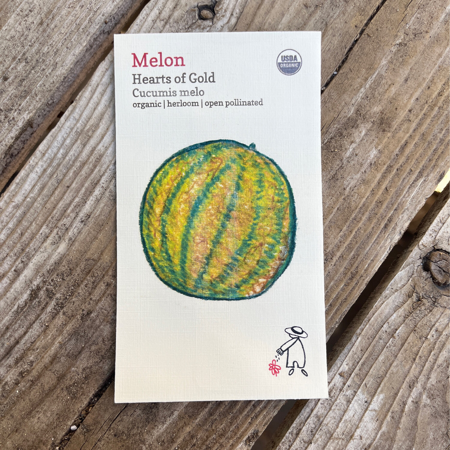 Hearts of Gold Cantaloupe Seeds