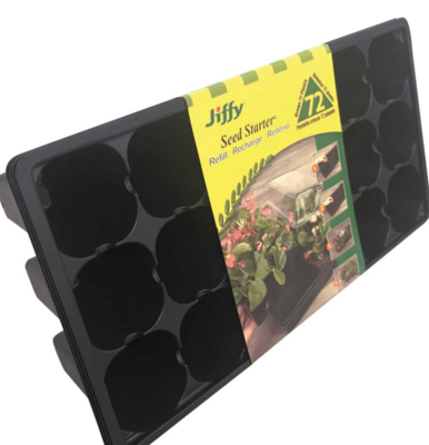 Jiffy Seed Starting Refill Trays - 72 Cells