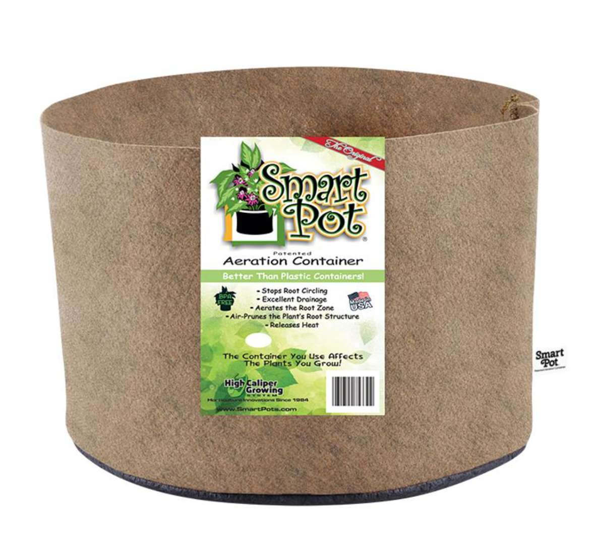 Smart Pot #15 Natural (No handles)